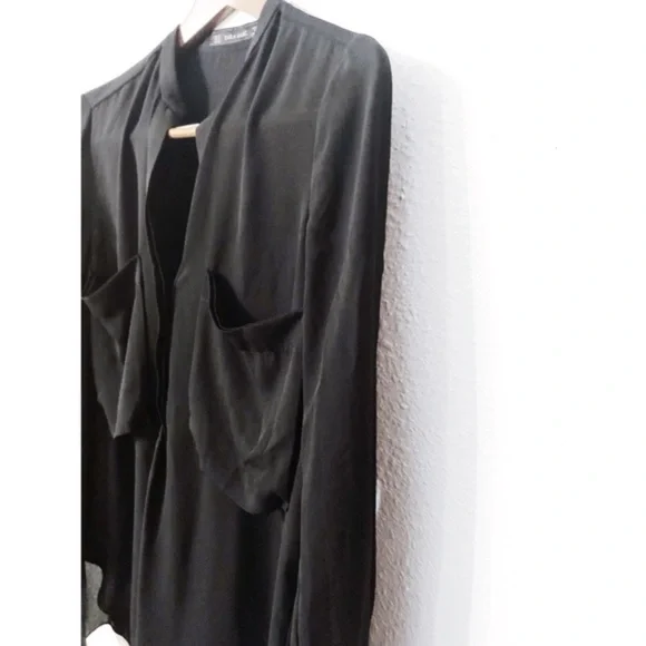 Zara chiffon embellished top - Picture 4 of 8